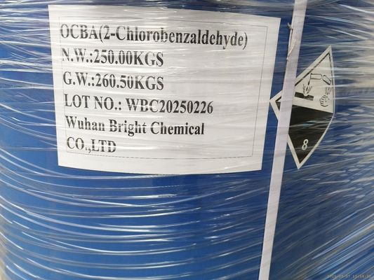 OCBA 2-χλωροβενζαλδεΰδη 99,5% υγρό Cas 89-88-5 Ζυγισμένος ισοπεδωτικός παράγοντας Επεξεργαστής σιτηρών, Ζυγισμένος φωτιστικός
